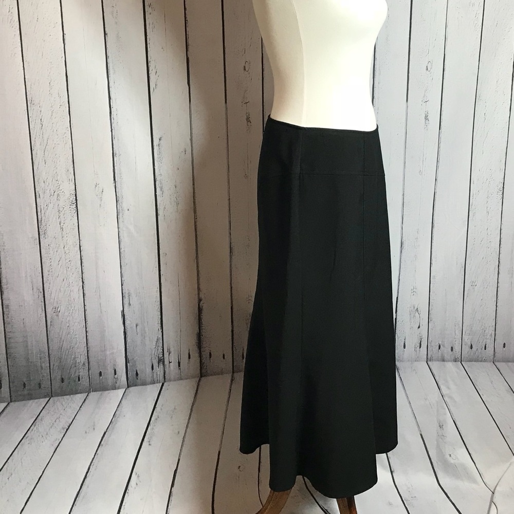 Classy Dressbarn Black Long Skirt - Picture 4 of 6